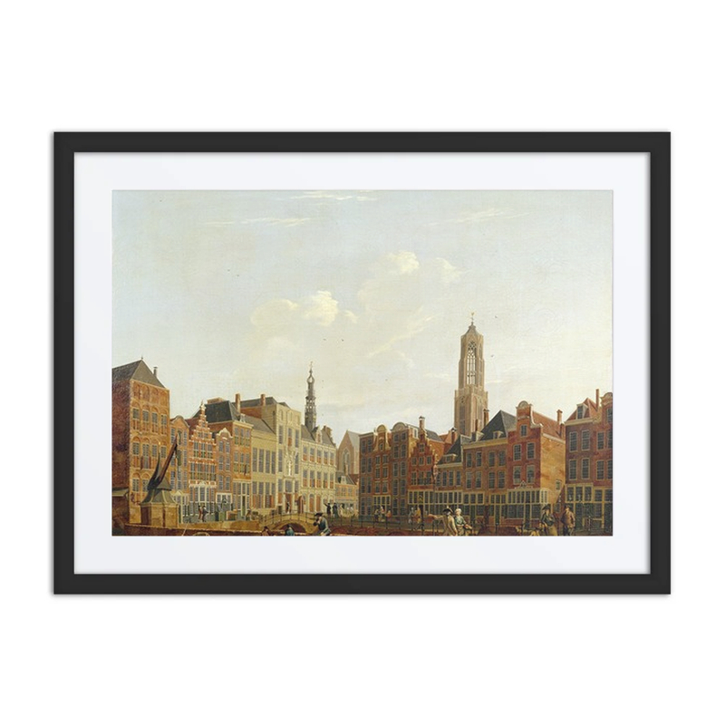 Utrecht Town Hall Bridge and Surroundings