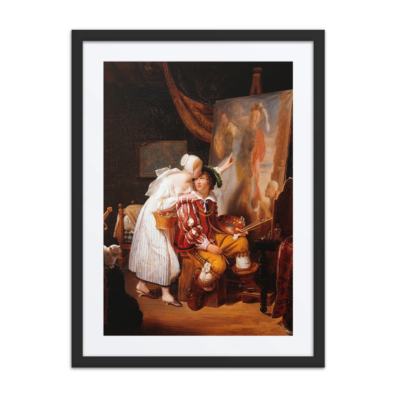 Van Dyck Painting His First Portrait