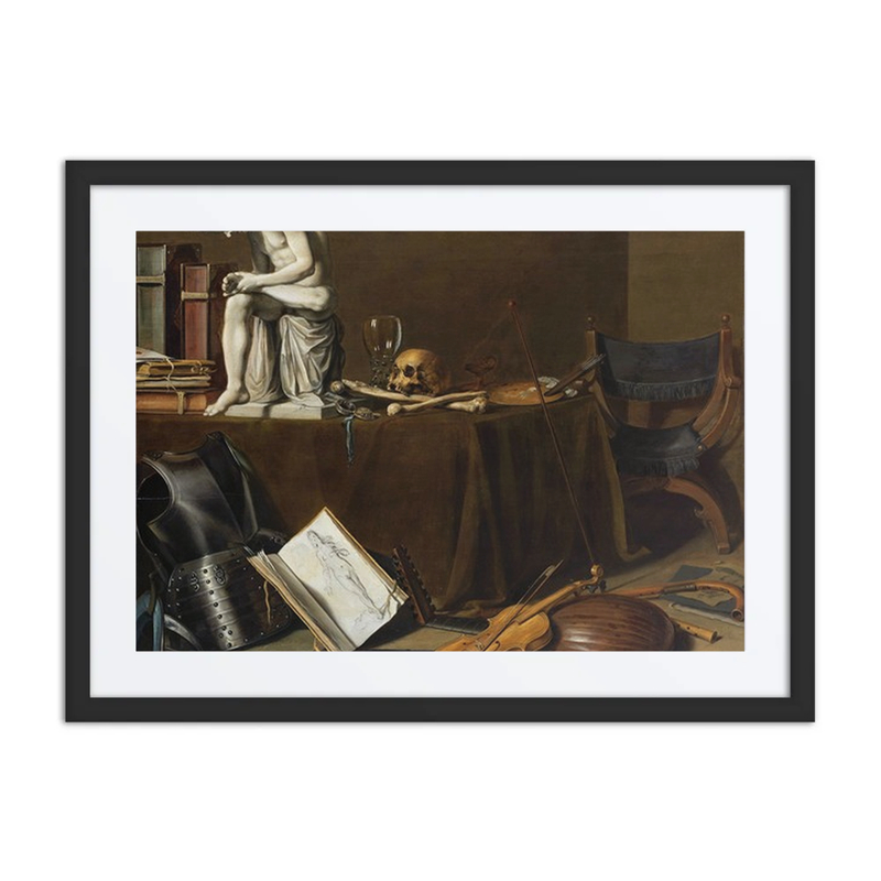 Vanitas Still Life with the Spinario