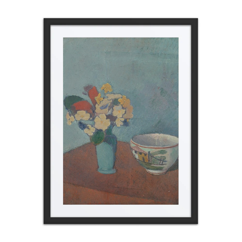 Vase with Flowers and Cup