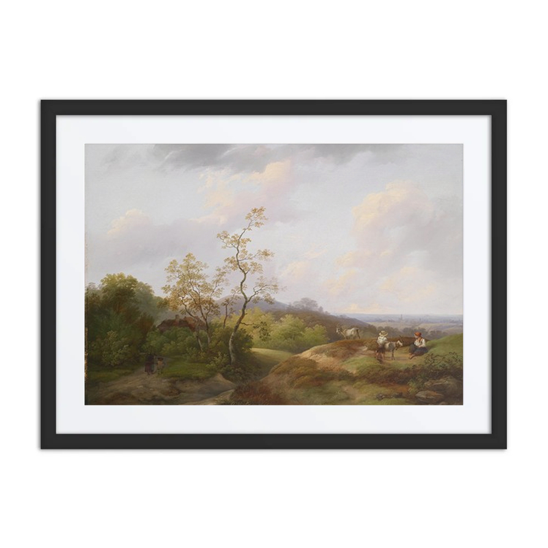 Vast Landscape with Shepherds