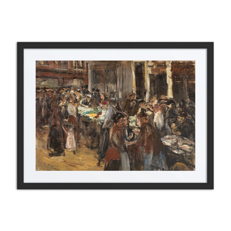 Vegetable Market in Amsterdam