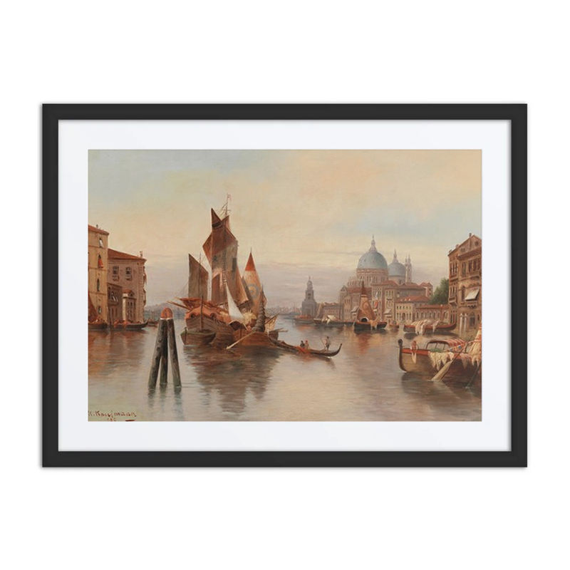 Venetian Canal Scene