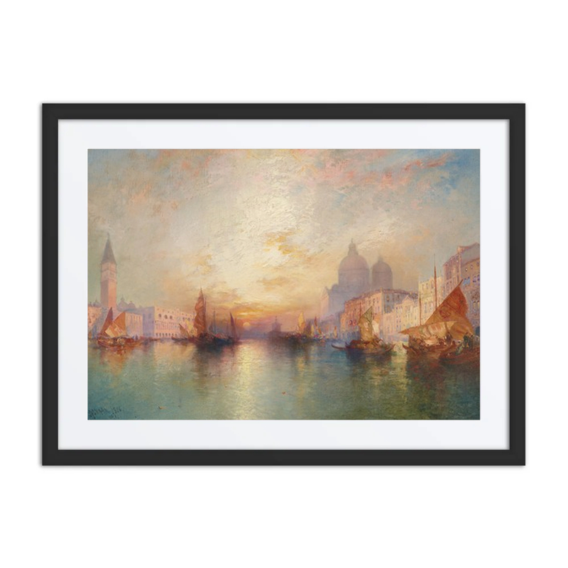 Venice, Grand Canal at Sunset