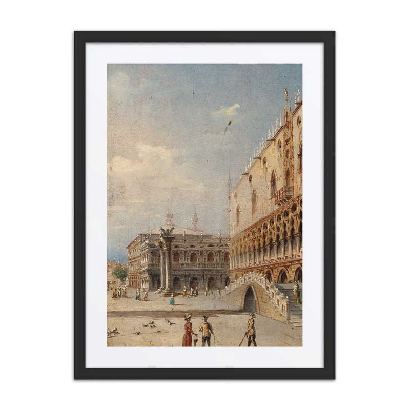 Venice, Piazzetta with St Mark’s Columns