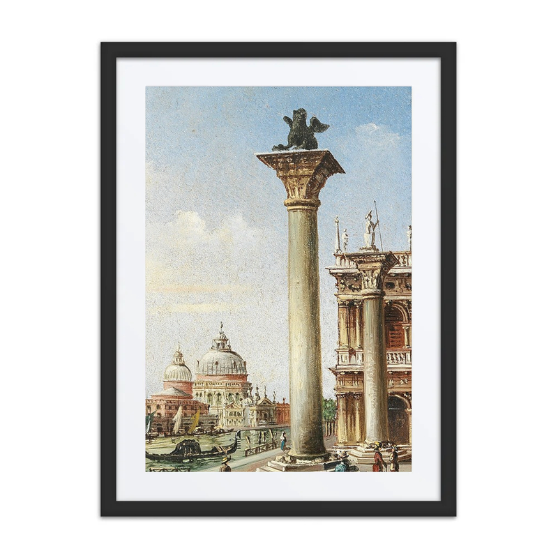 Venice, View of Santa Maria Della Salute from St. mark’s Column