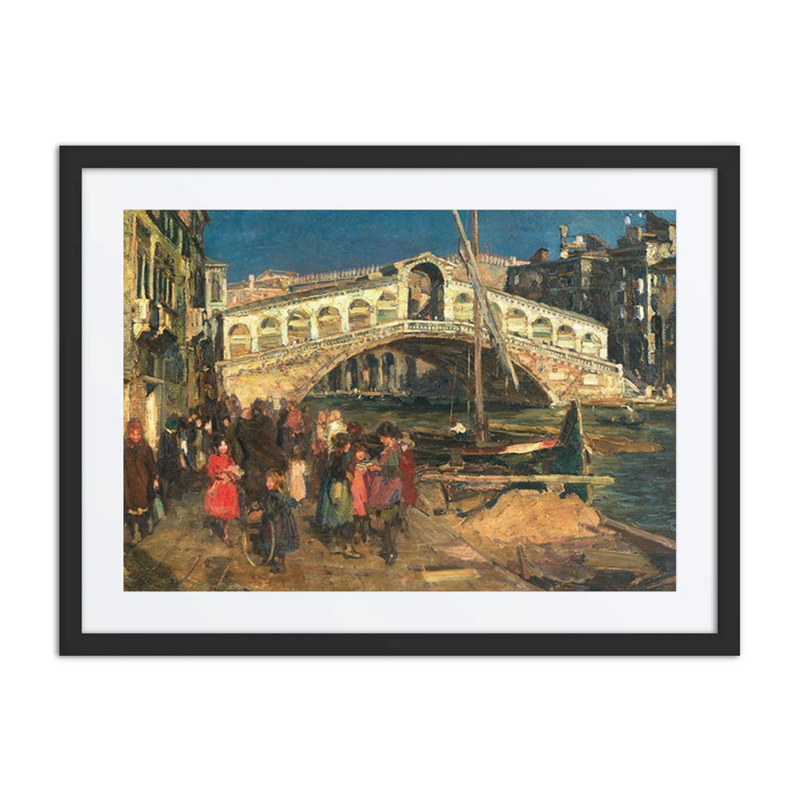 Venice, View of the Rialto Bridge