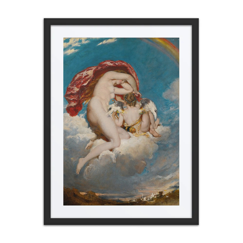 Venus and Cupid Descending