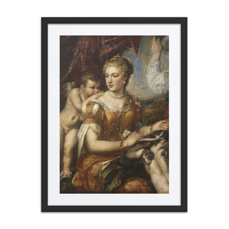 Venus Blindfolding Cupid