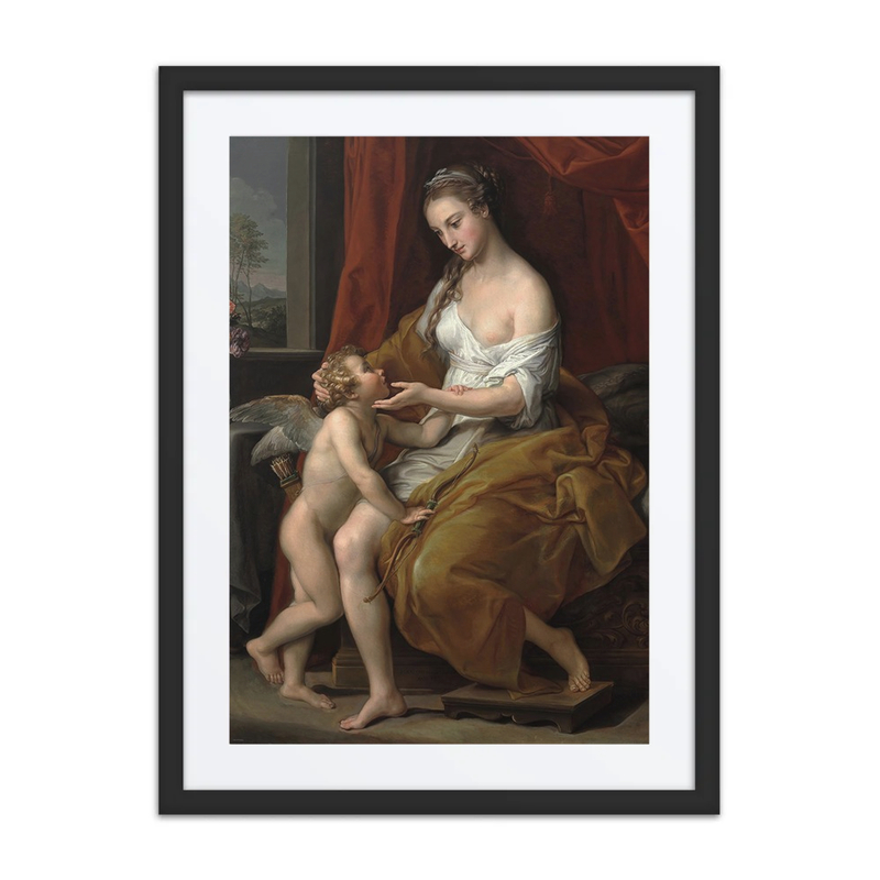 Venus Caressing Cupid
