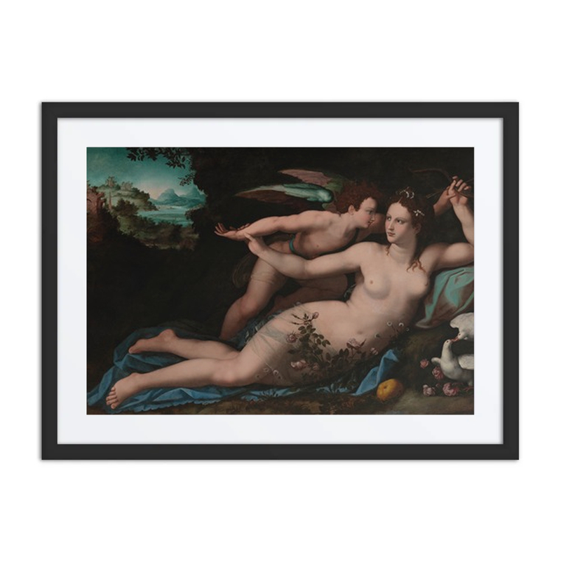 Venus Disarming Cupid