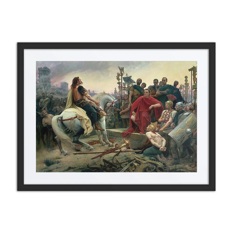 Vercingetorix at caesar’s Feet