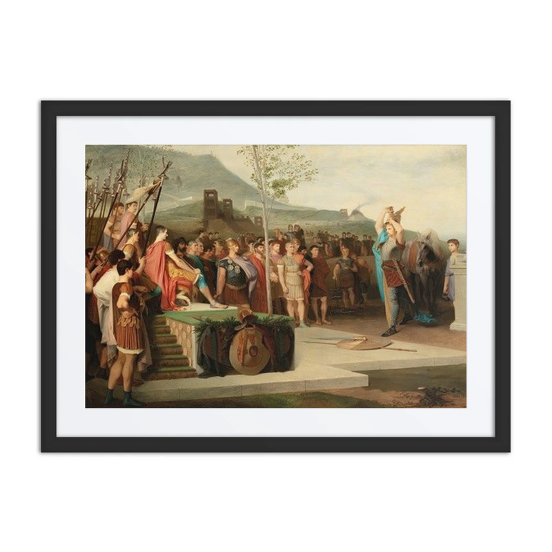 Vercingetorix Surrenders to Caesar