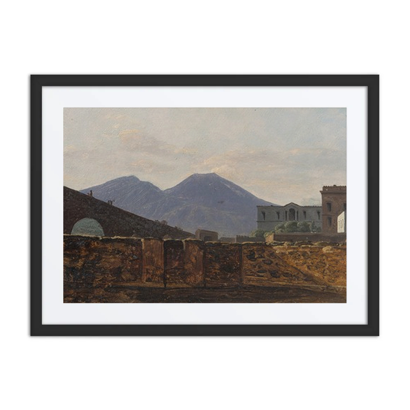 Vesuvius Seen from San Giovanni a Mare Bridge, Naples