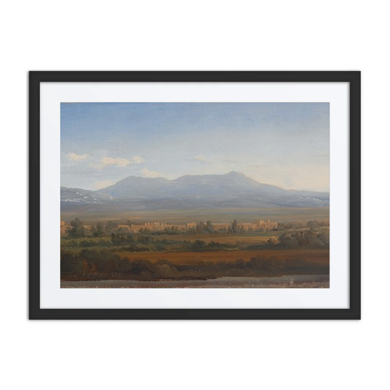 View from the Albano Mountains