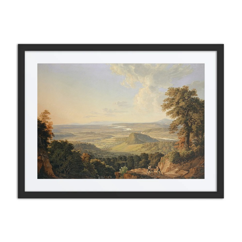 View from the Muttenz Quarry Toward Basel