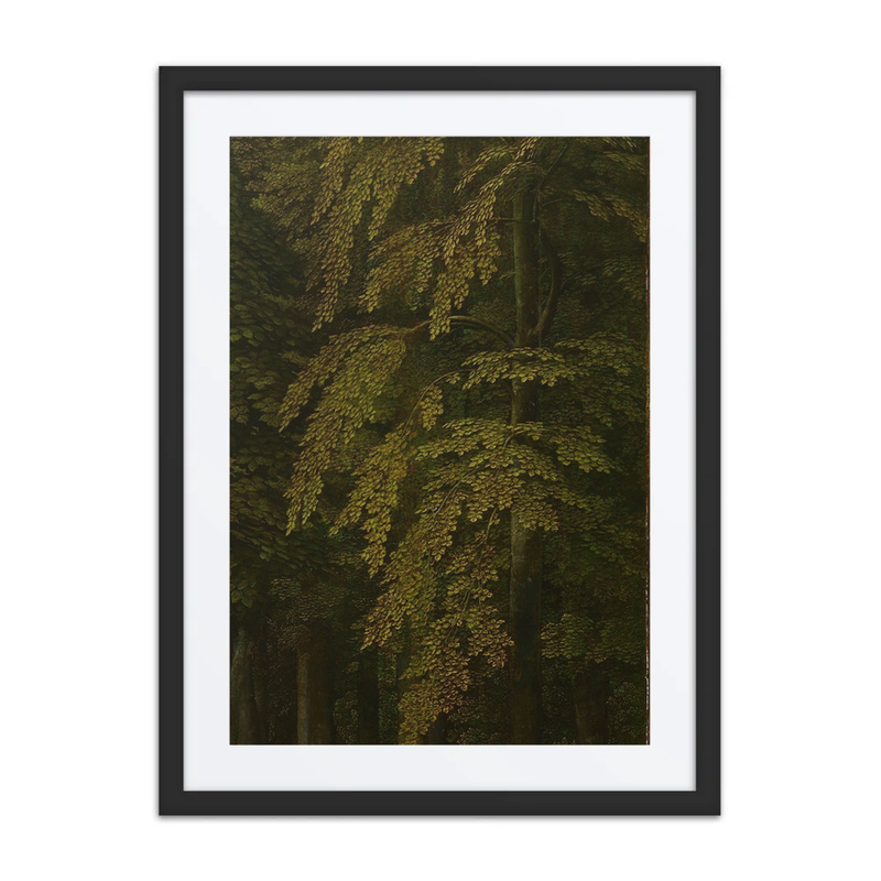 View in a Forest (Outer Right Wing of a Triptych)