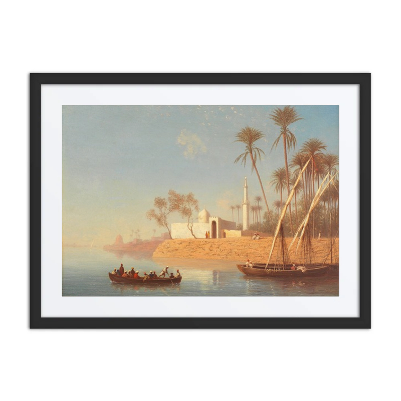 View of Boulak, Cairo, Egypt