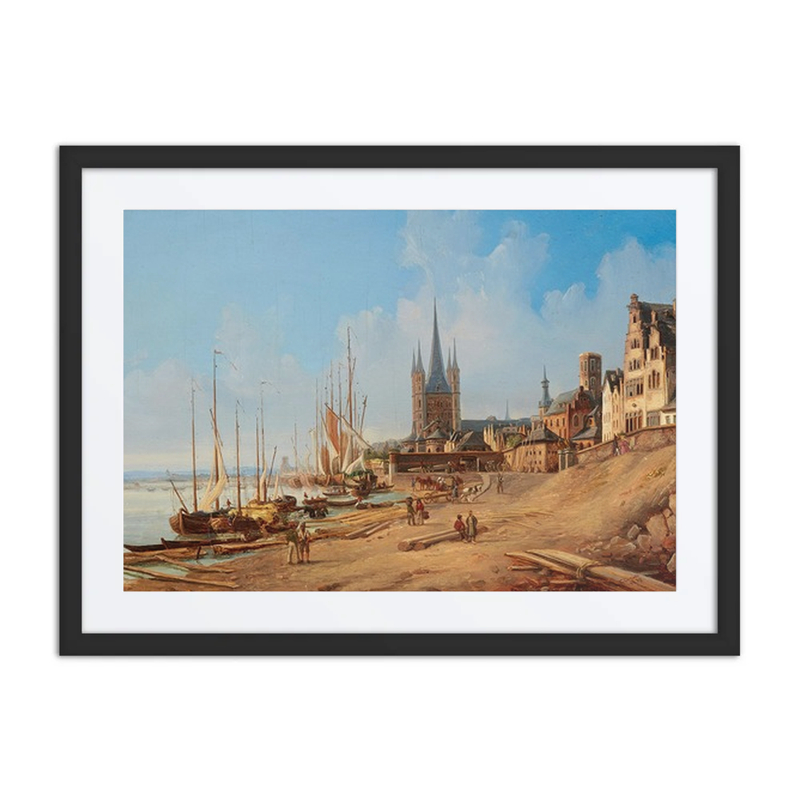 View of Cologne with Gross St. Martin