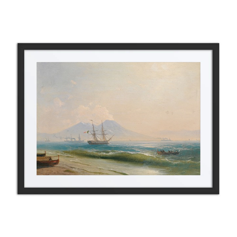 View of Mount Vesuvius