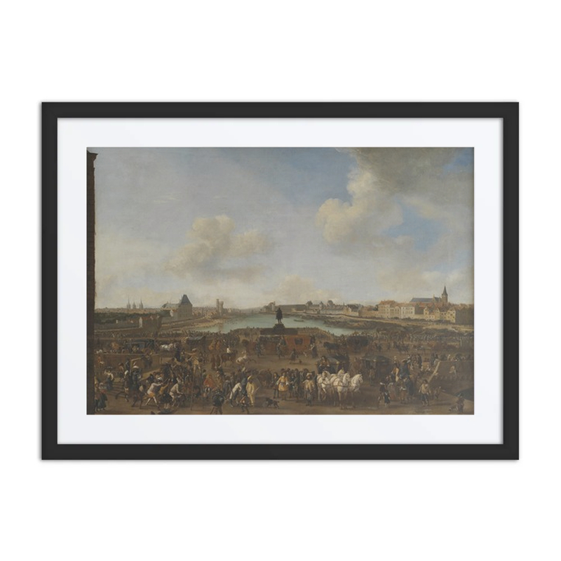 View of Paris from the Place Dauphine