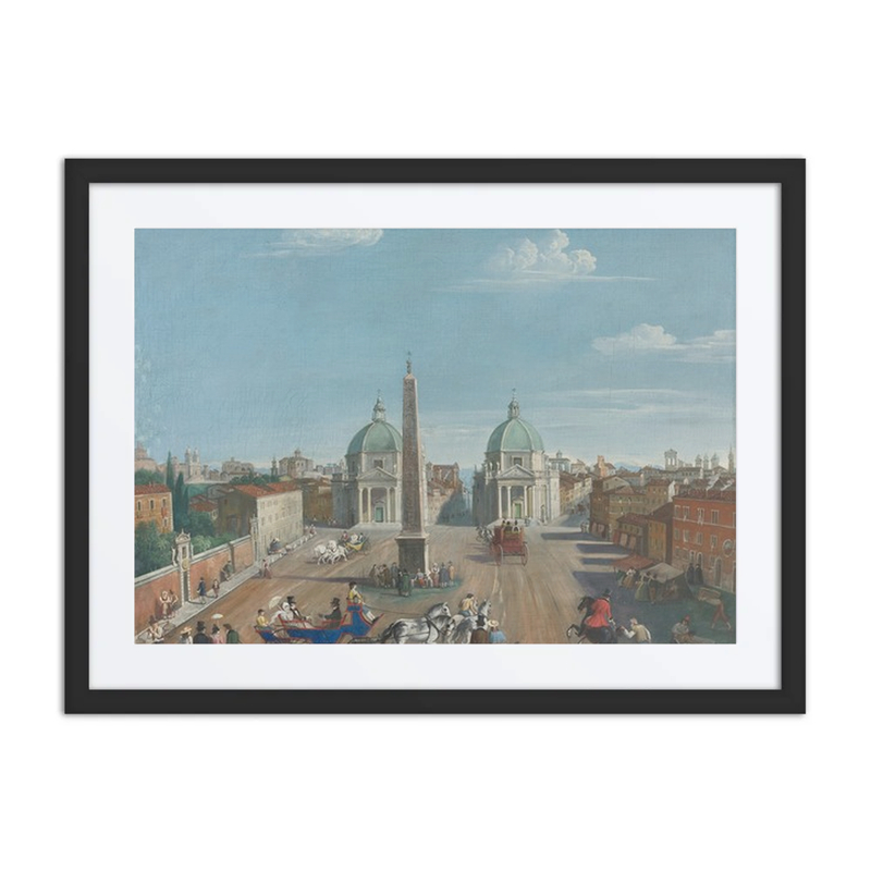 View of Piazza Del Popolo, Rome
