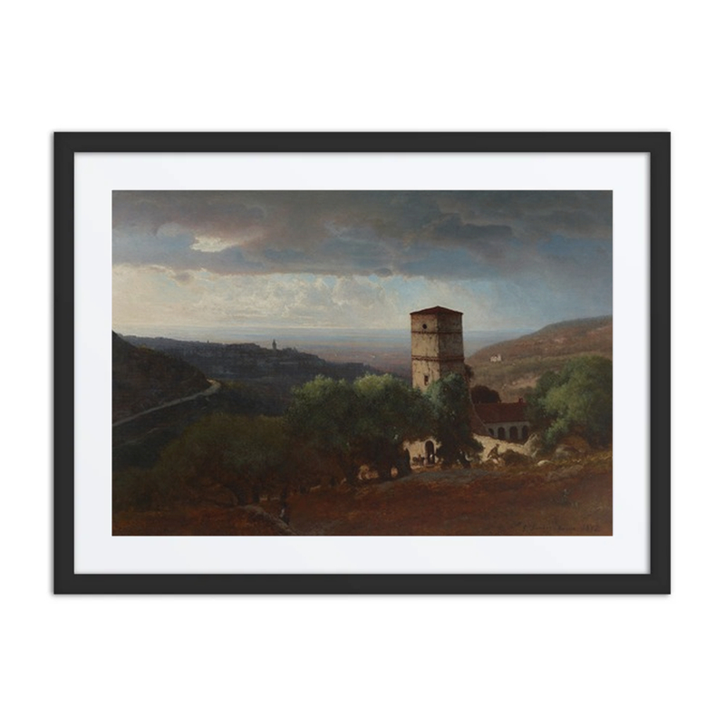 View of Rome from Tivoli