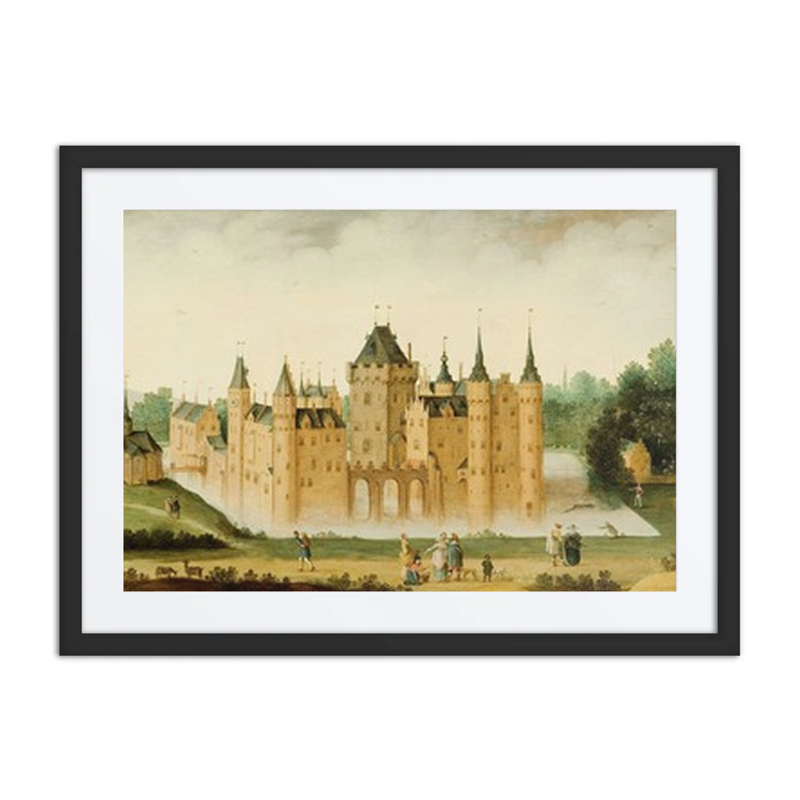 View of the Castle of Egmond Aan Den Hoef