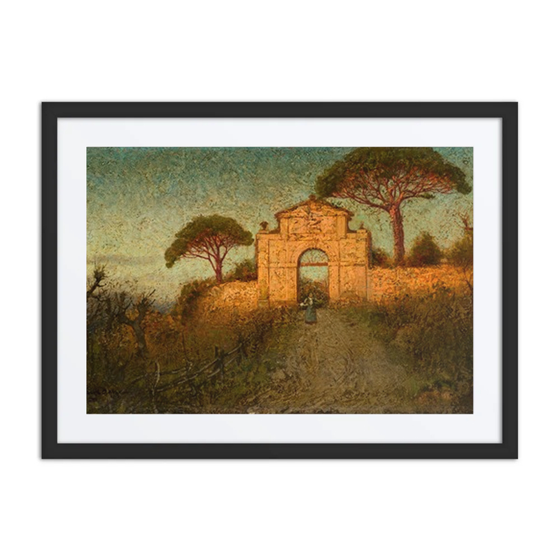 View of the Roman Campagna Near Frascati