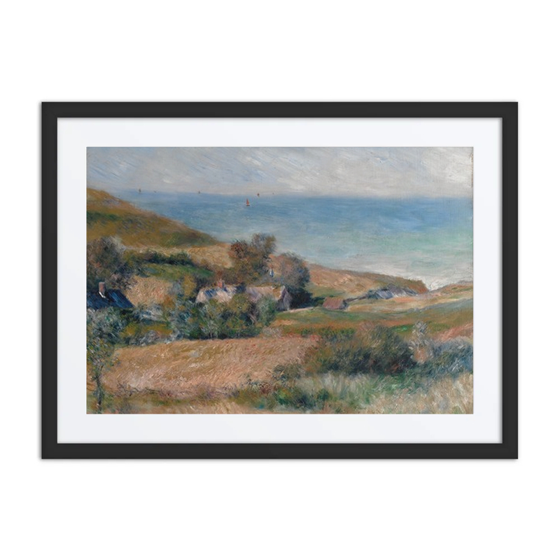View of the Seacoast Near Wargemont in Normandy