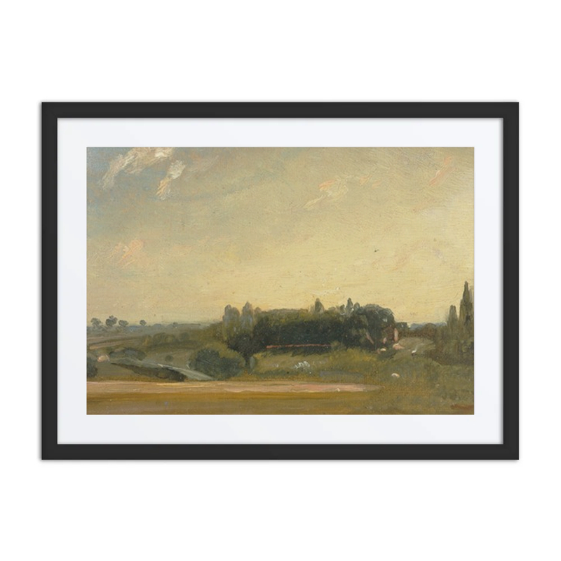 View Towards the Rectory, East Bergholt