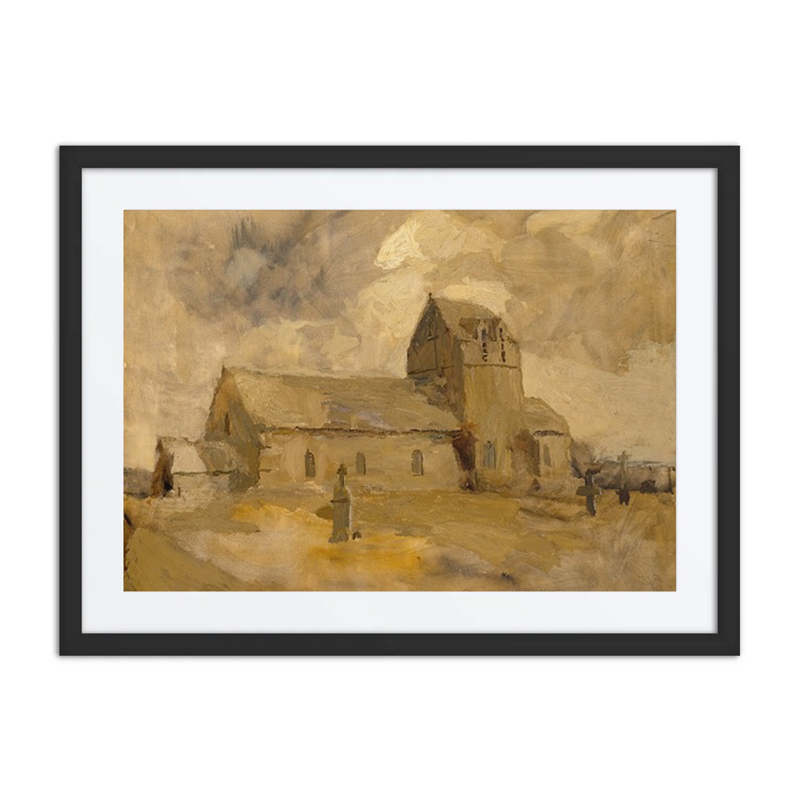 Village Church and Cemetery, Brittany