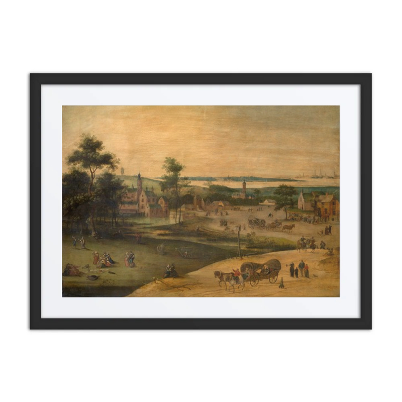 Village on the Scheldt