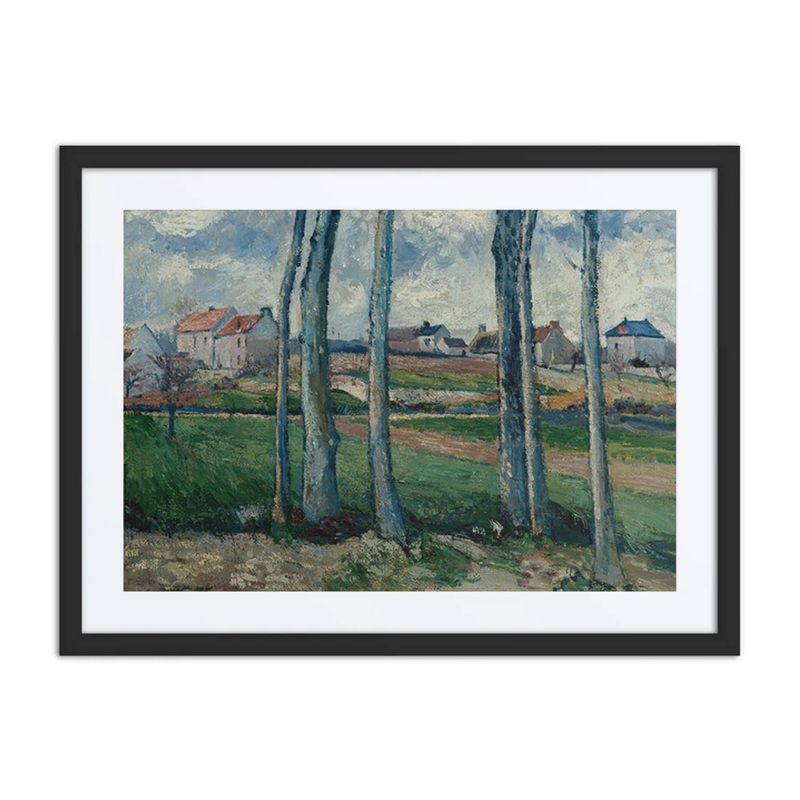 Village Through the Trees
