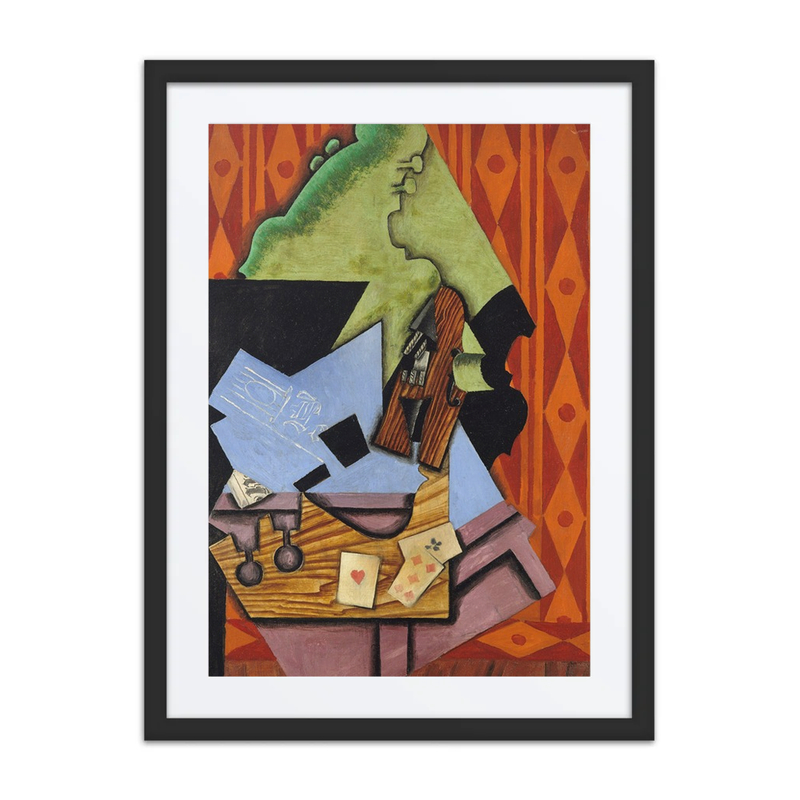Violin and Playing Cards