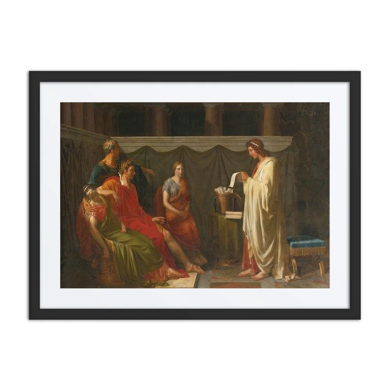Virgil Reading His Aeneid Before Augustus
