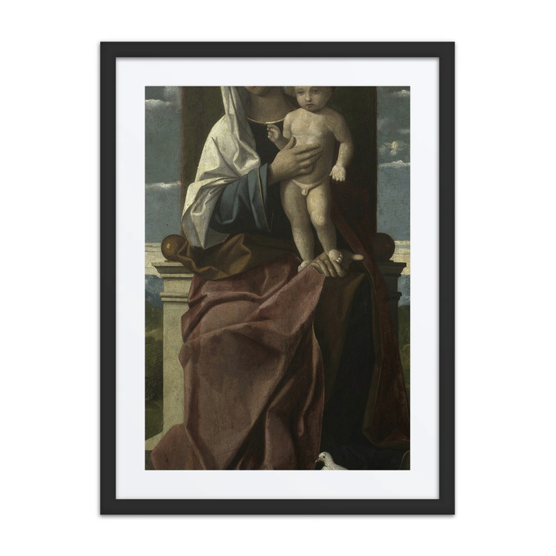 Virgin and Child Enthroned