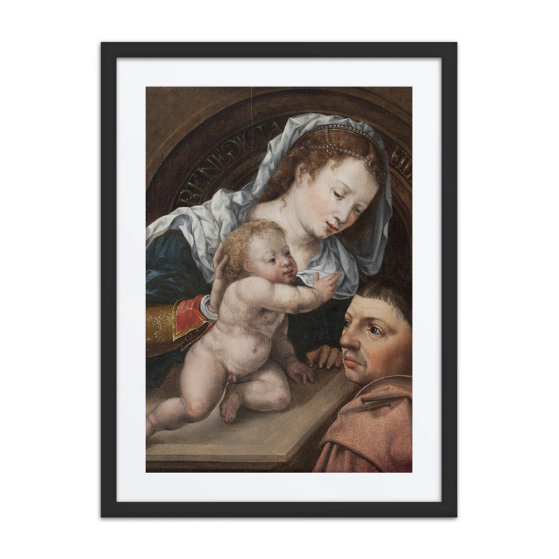 Virgin and Child with a Patron