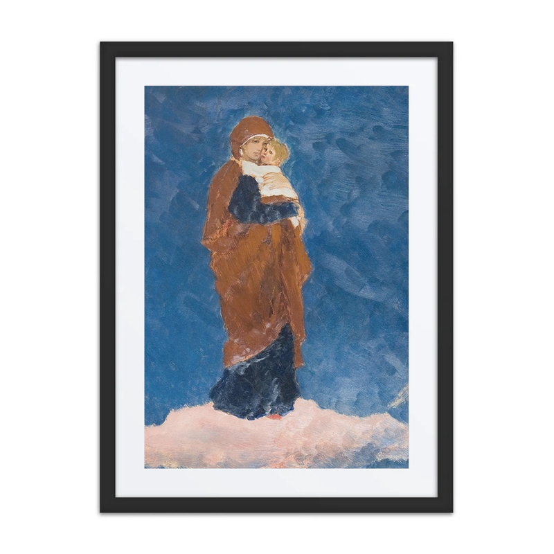 Virgin Mary with Child, Study