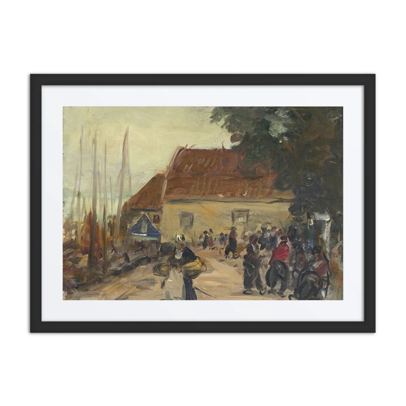 Volendam Street Scene