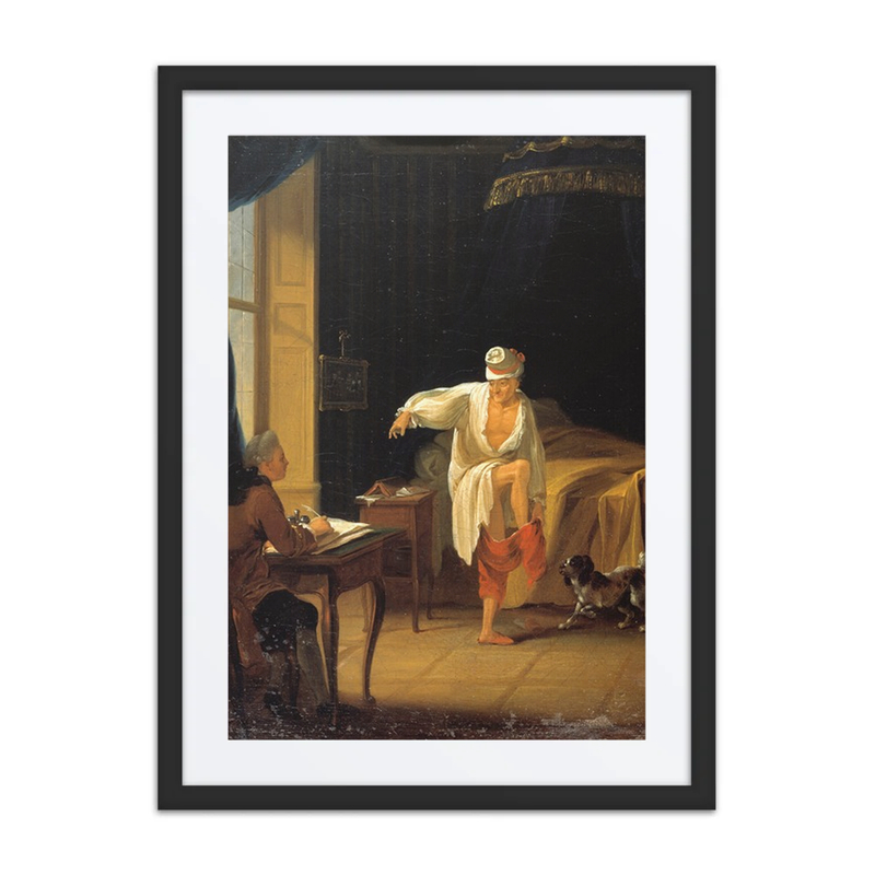 Voltaire Getting Dressed and Dictating