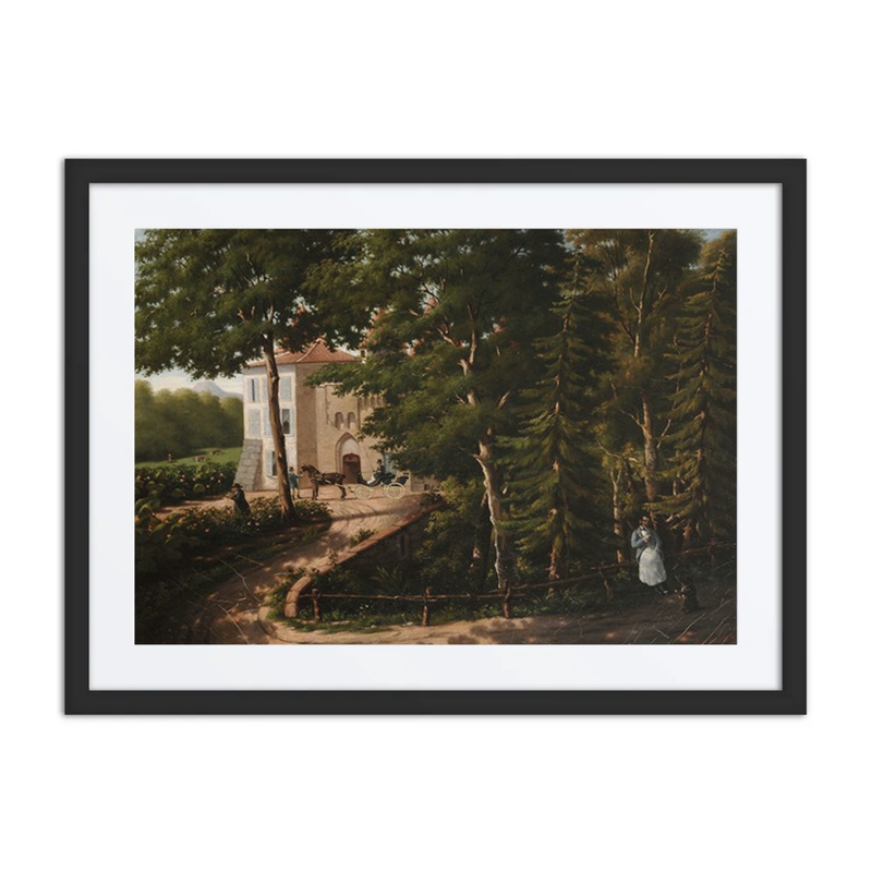 Vue du Château d’Aulteribe