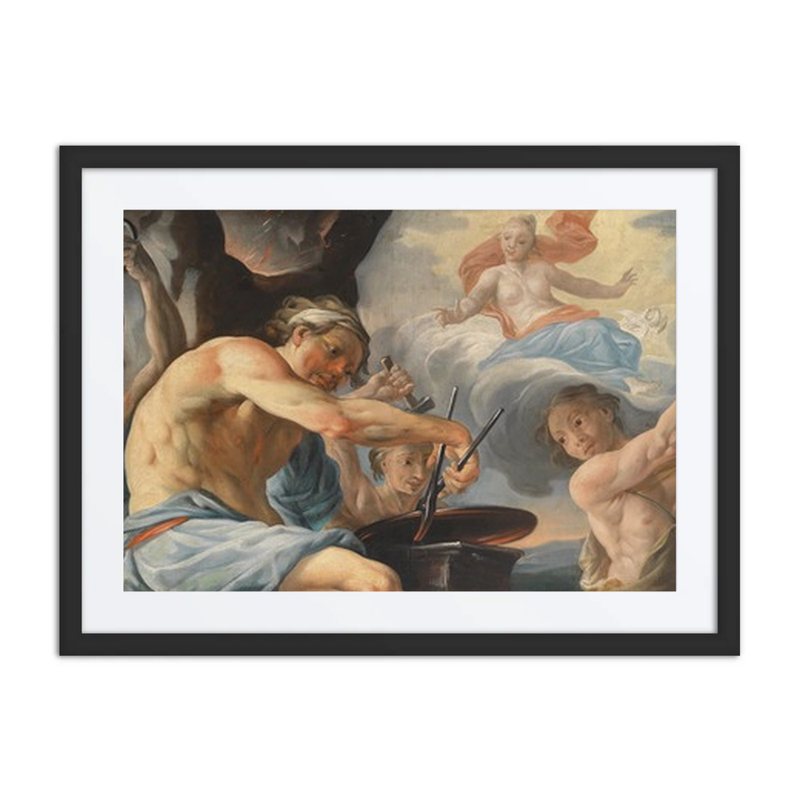Vulcan Forging Arms for Aeneas