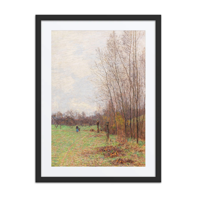 Waldrand Im Vorfrühling (Wohl Bei Goppeln)