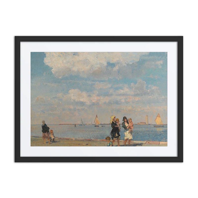 Walking Along the Water, Venice