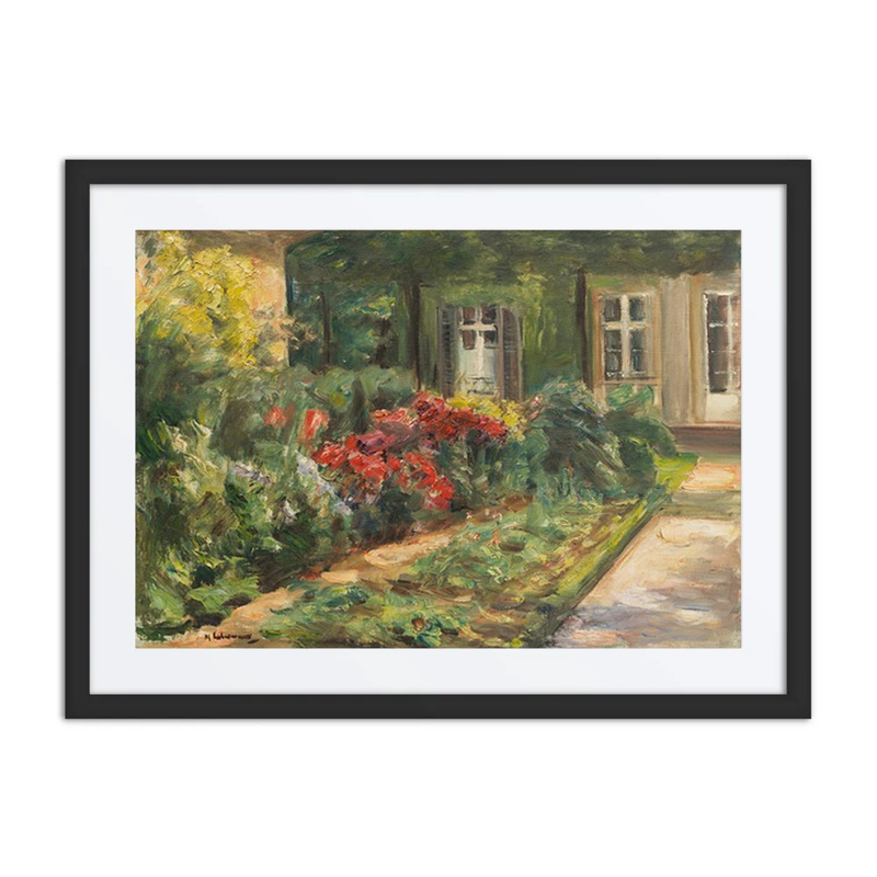 Wannsee Garden with Red Shrubs