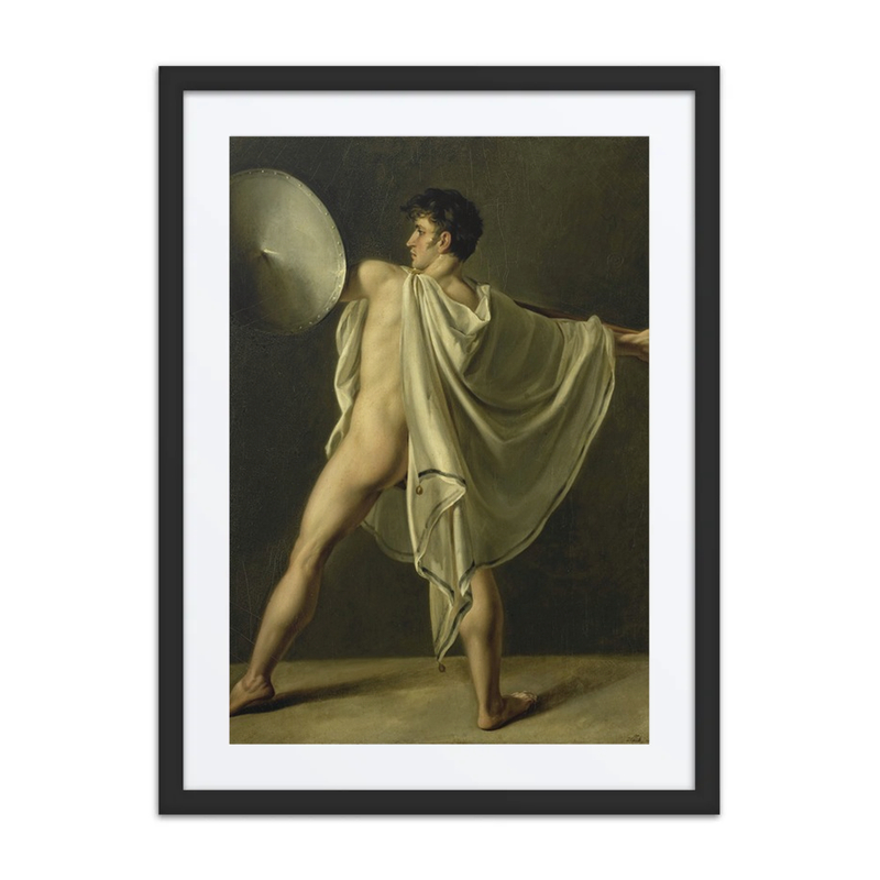 Warrior with Lance and Shield