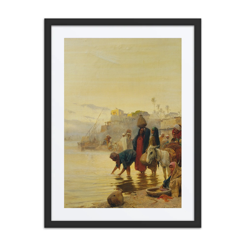 Wäscherinnen Am Nil