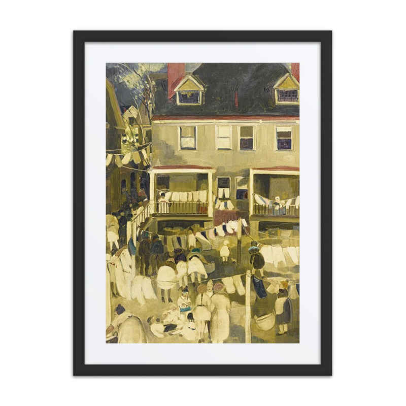 Washday in Spring