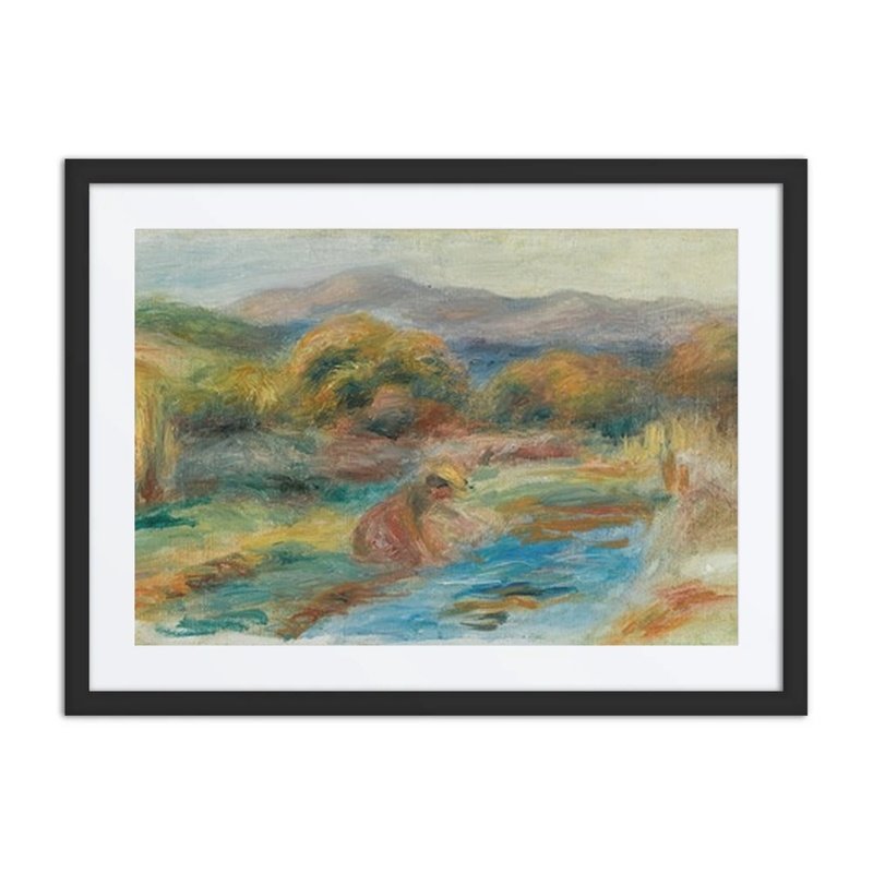 Washerwoman in a Landscape